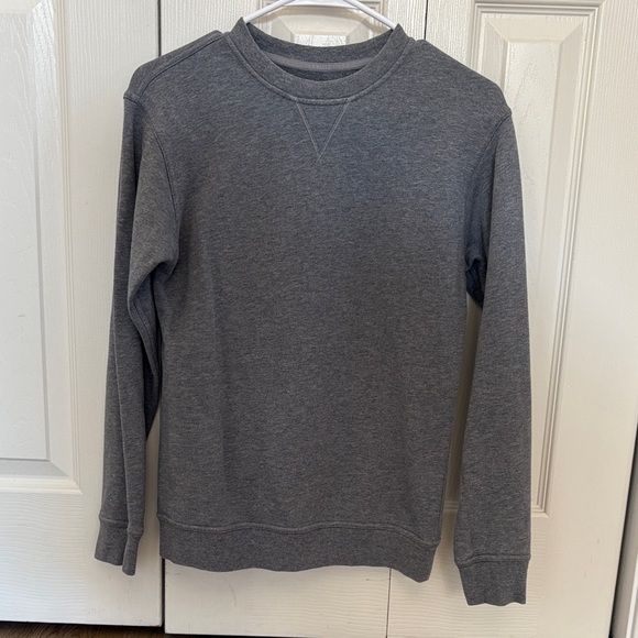 lululemon athletica Sweaters - Lululemon Athletica Charcoal All Yours Crew